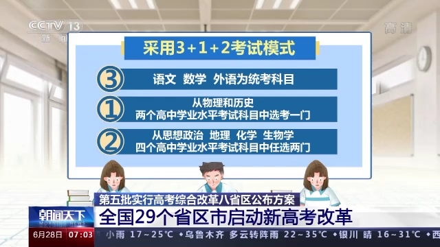 取消文理分科！全國已有29個省區(qū)市啟動新高考改革