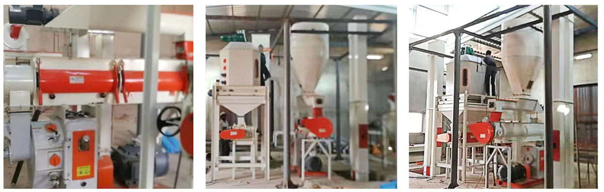 2-3噸每小時(shí)動(dòng)物飼料線