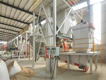 強(qiáng)福機(jī)械55KW飼料粉料線安裝完成焦作項(xiàng)目