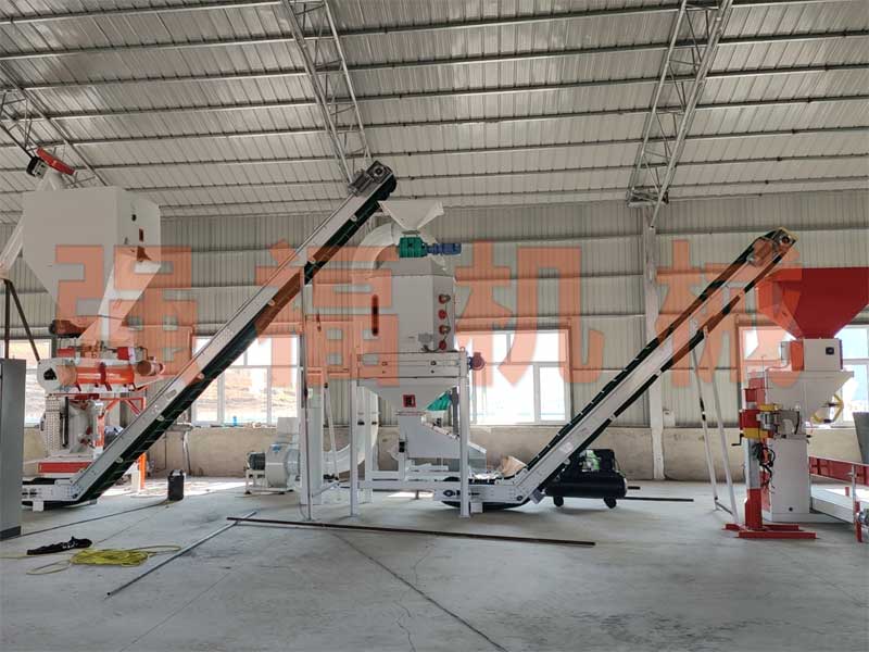 皮帶輸送機(jī)用于動物飼料線