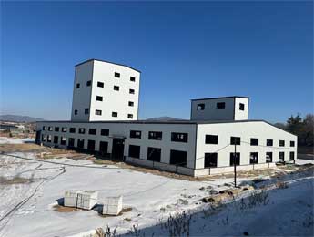 蛋雞粉料生產線