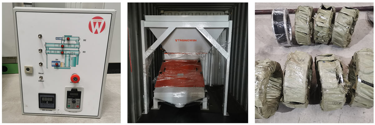 成套SZLH 350飼料加工設備已運往秘魯