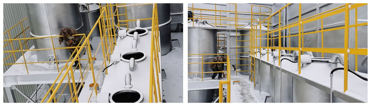 恭喜！牧原股份黑龍江蘭西原材料倉群項目安裝調試完成！