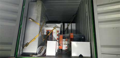 強福機械2噸/時成套飼料顆粒生產加工設備發往肯尼亞