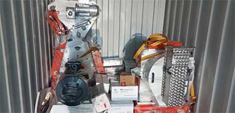 強福機械32顆粒飼料線配套單機加地磅發往秘魯