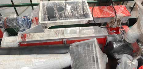 強福生產(chǎn)32型飼料顆粒線發(fā)往內(nèi)蒙古通遼