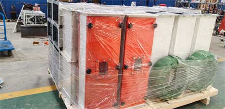 強福機械飼料設備斗式提升機發往阿根廷