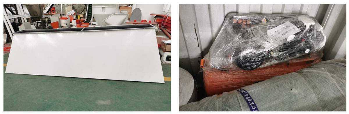 客戶(hù)定制75KW粉料系統(tǒng)成套設(shè)備將發(fā)往土耳其