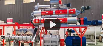 時產6-8噸水產飼料膨化機